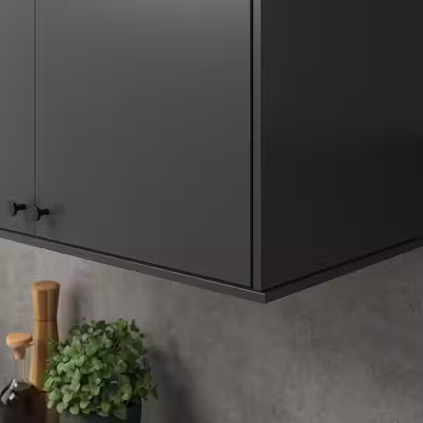 FÖRBÄTTRA Карниз декоративный - матовая поверхность антрацит 221x1 см - фото 2