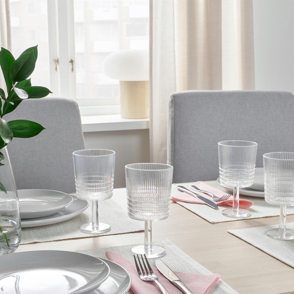 Бокал для вина, 32 сл, прозрачный пластик IKEA KALLSINNIG 805.519.36 - фото 4