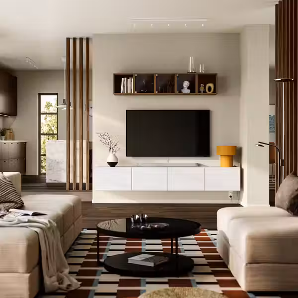 BESTÅ Тумба под ТВ, с дверцами - фото 2