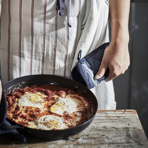 Прихватка, синий, 19x19 см IKEA HILDEGUN ХИЛЬДЕГУН 304.840.63 - фото 3