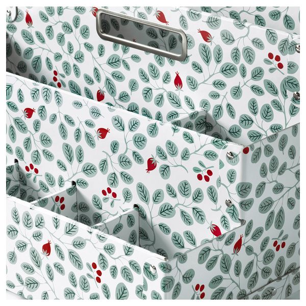 Подставка для канцелярских принадлежности ФЬЕЛЛА, белый, зеленый (35x21 см) - фото 2