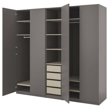 Гардероб, комбинация IKEA PAX ПАКС, FORSAND ФОРСАНД 795.543.80