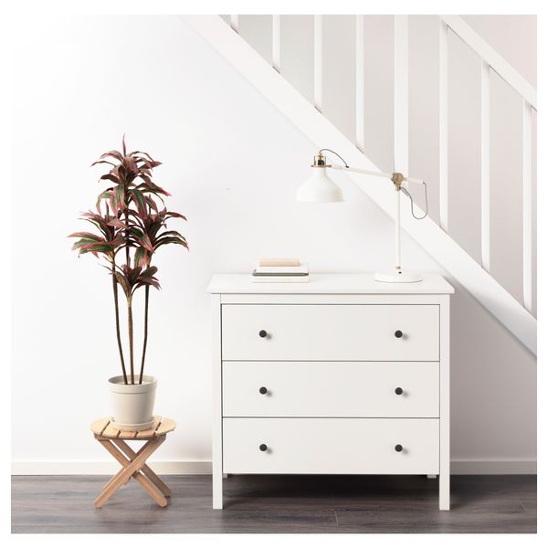 Искусственное растение в горшке ФЕЙКА, Драцена (15 см) - схема-чертеж с размерами