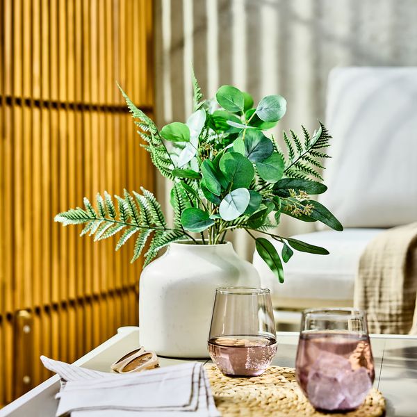 SMYCKA Искусственный букет - д/дома/улицы эвкалипт/зеленый 40 см - фото 3