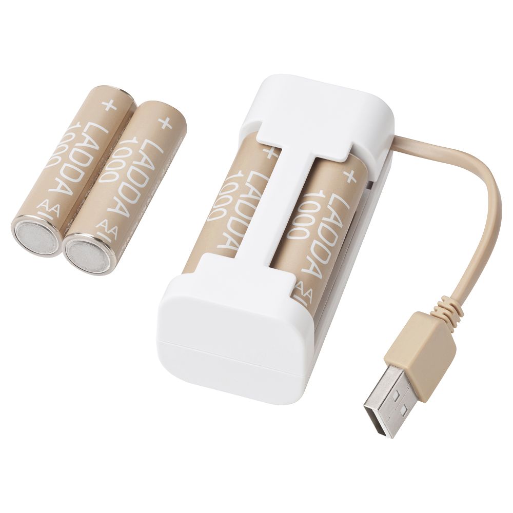 Зарядное устройство+4 аккумулятора ВИННИНГЕ / ЛАДДА - схема-чертеж с размерами