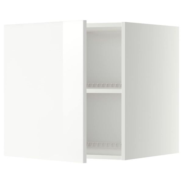 Верхний шкаф на холодильник/морозильн, белый/Рингульт белый 60x60 см IKEA METOD МЕТОД 592.325.88 - схема-чертеж с размерами