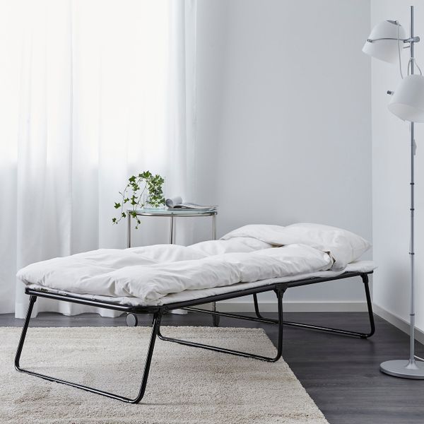 Дополнительная кровать, черный 80x195 см IKEA SYLLING СИЛЛИНГ 701.988.61 - фото 2