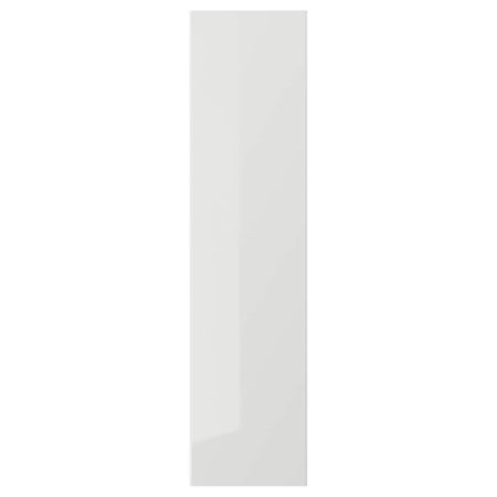 Дверь, глянцевый светло-серый 20x80 см IKEA RINGHULT РИНГУЛЬТ 803.547.47