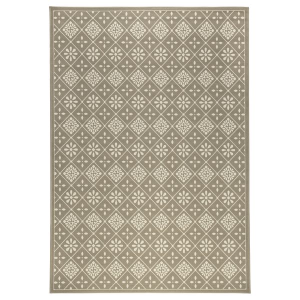 Ковер, короткий ворс СНЭККЕРСТЕН, бежевый (160x230 см) - фото 1