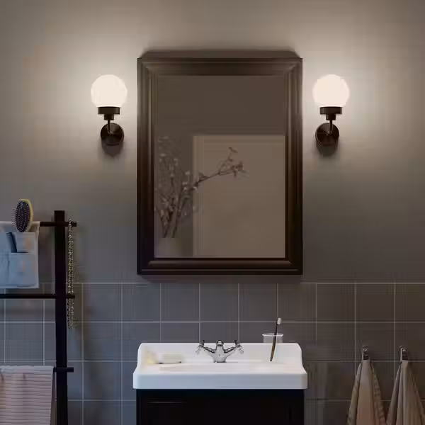 TOFTBYN Зеркало - чёрный 65x85 см - фото 3