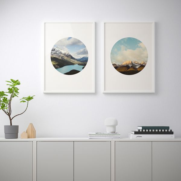 Постер, 50x70 cm IKEA DRÖMBILD ДРЁМБИЛЬД 704.468.61 - схема-чертеж с размерами