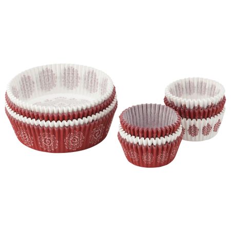 Формочка для выпечки ВИНТЕР 2015, красный различные орнаменты, различные размеры