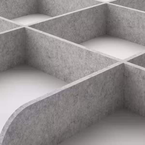 KOMPLEMENT Выдвижная полка с разделителем - серо-бежевый/светло-серый 75x58 см - фото 2