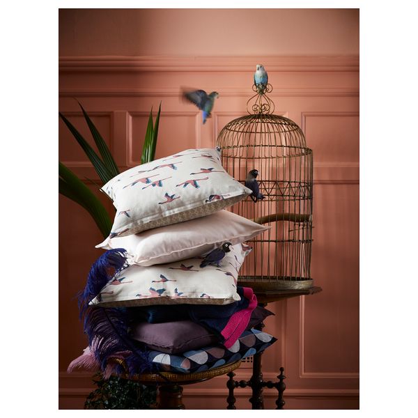 Чехол на подушку МАЙБРИТТ, бежевый (50x50 см) - фото 5