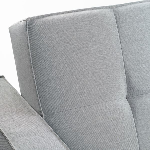 3-местный диван-кровать, Книса светло-серый IKEA ASKESTA АСКЕСТА 804.508.00 - схема-чертеж с размерами