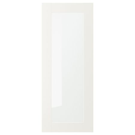 Стеклянная дверь, белый 40x100 см IKEA SÄVEDAL СЭВЕДАЛЬ 603.672.70