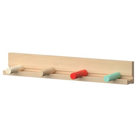 Настенная планка 55/4 крючка 25мм ИКЕА ПС 2014