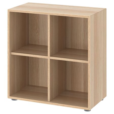 Комбинация шкафов с ножками, под беленый дуб 70x35x72 см IKEA EKET ЭКЕТ 393.068.77