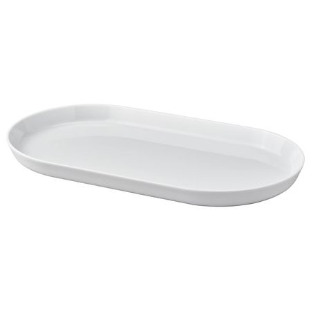 IKEA 365+ Блюдо - белый 36x20 см