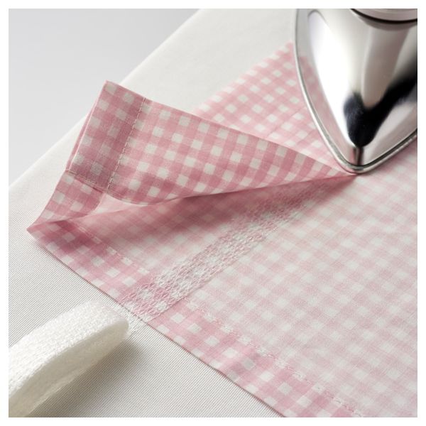 Гардина, 2 шт НИВАКЕН, розовый (120x175 см) - схема-чертеж с размерами