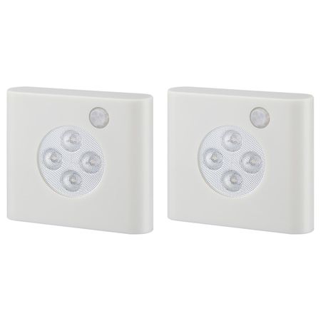 Сенсорная подсветка гардероба, белый 2 шт IKEA OLEBY УЛЕБИ 904.485.95