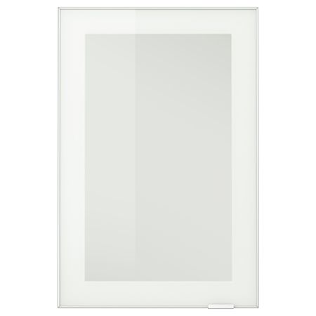 Стеклянная дверь ЮТИС, матовое стекло, алюминий