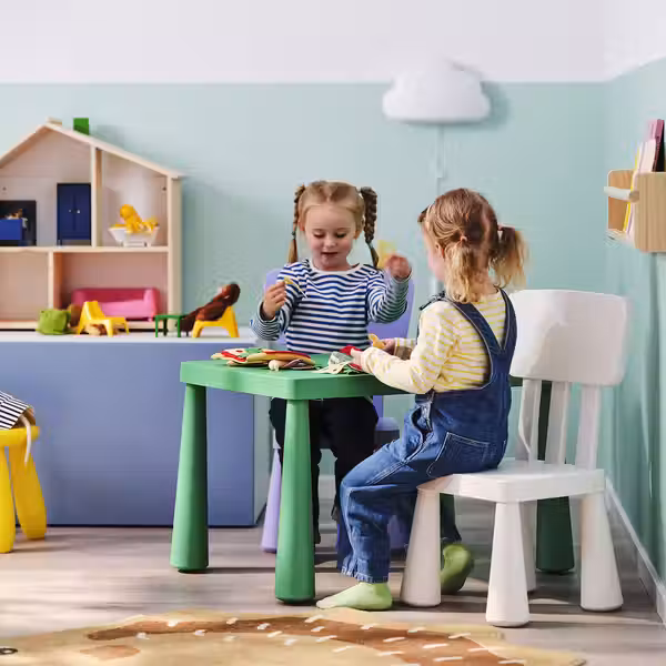 MAMMUT Стол детский - д/дома/улицы/ярко-зеленый 77x55 см - фото 2