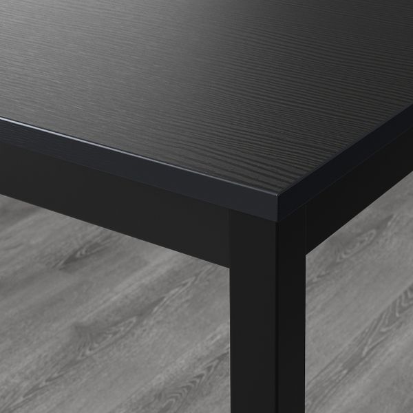 Столешница, черный 110x67 см IKEA TÄRENDÖ ТЭРЕНДО 903.617.33 - схема-чертеж с размерами
