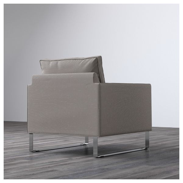 Кресло МЕЛБИ, Эльдрис черный/белый - фото 3