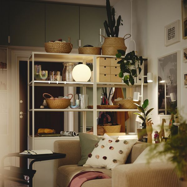 Корзина, водный гиацинт, 26x35x18 см IKEA HÖKRUBBA 905.818.67 - фото 5