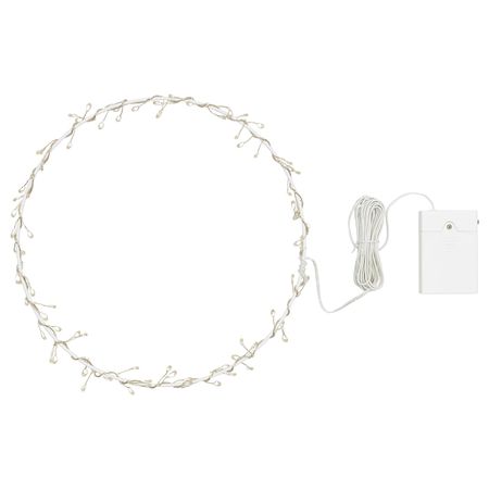 Подвесной светильник, светодиодный, с батарейным питанием/круглой формы 27 см IKEA STRÅLA СТРОЛА 704.786.73