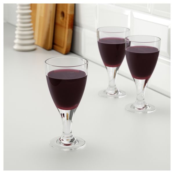 Бокал для красного вина РЭТТВИК, прозрачное стекло (35 сл) - фото 3