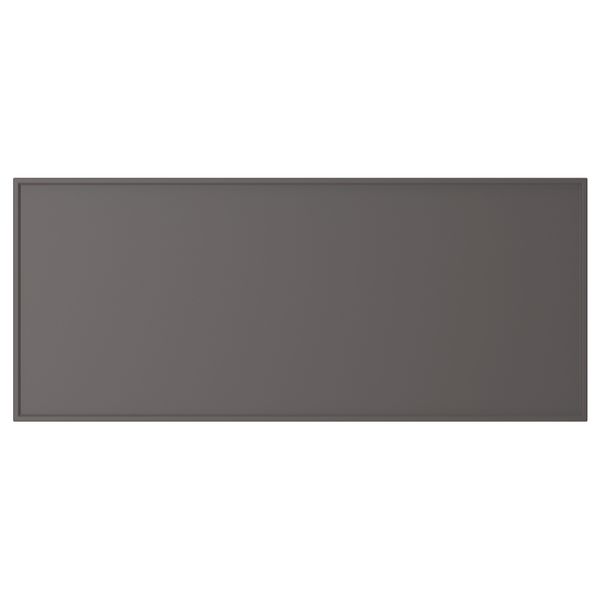 Фронтальная панель ящика ГРУНДСВИКЕН, темно-серый (60x26 см) - схема-чертеж с размерами