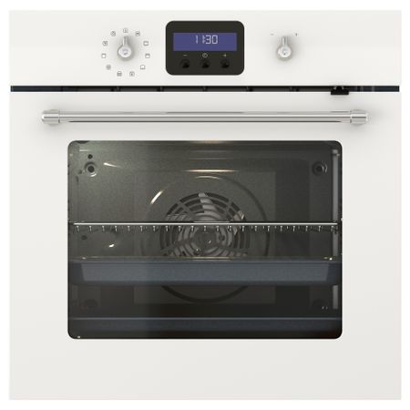 Духовка с горячим обдувом ГРЭНСЛЁС, белый с оттенком