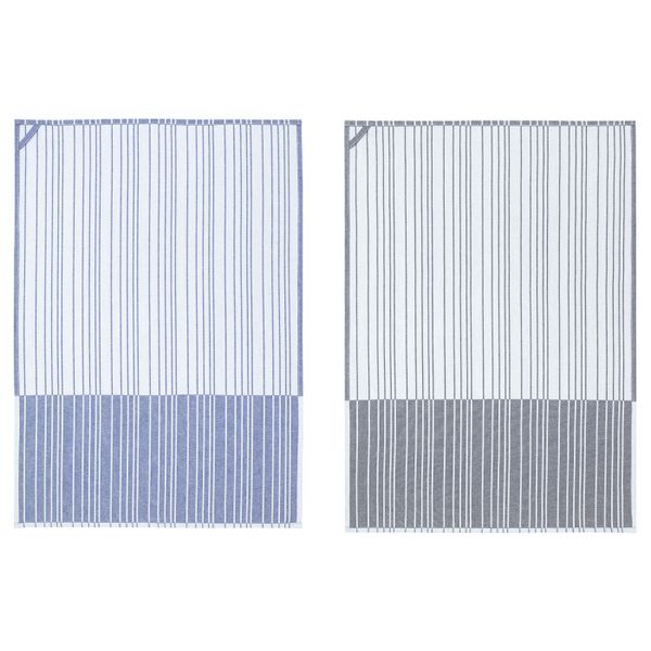 Полотенце кухонное, темно-синий/черный 50x70 см IKEA TIMVISARE ТИМВИСАРЕ 503.717.91 - фото 3