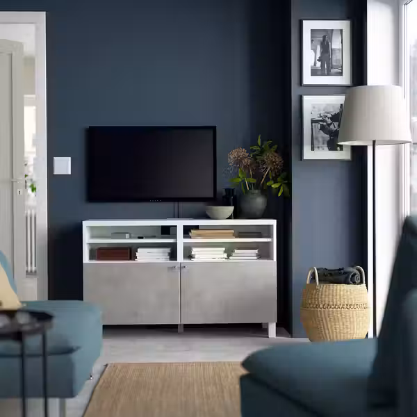 BESTÅ Тумба под ТВ, с дверцами - фото 2