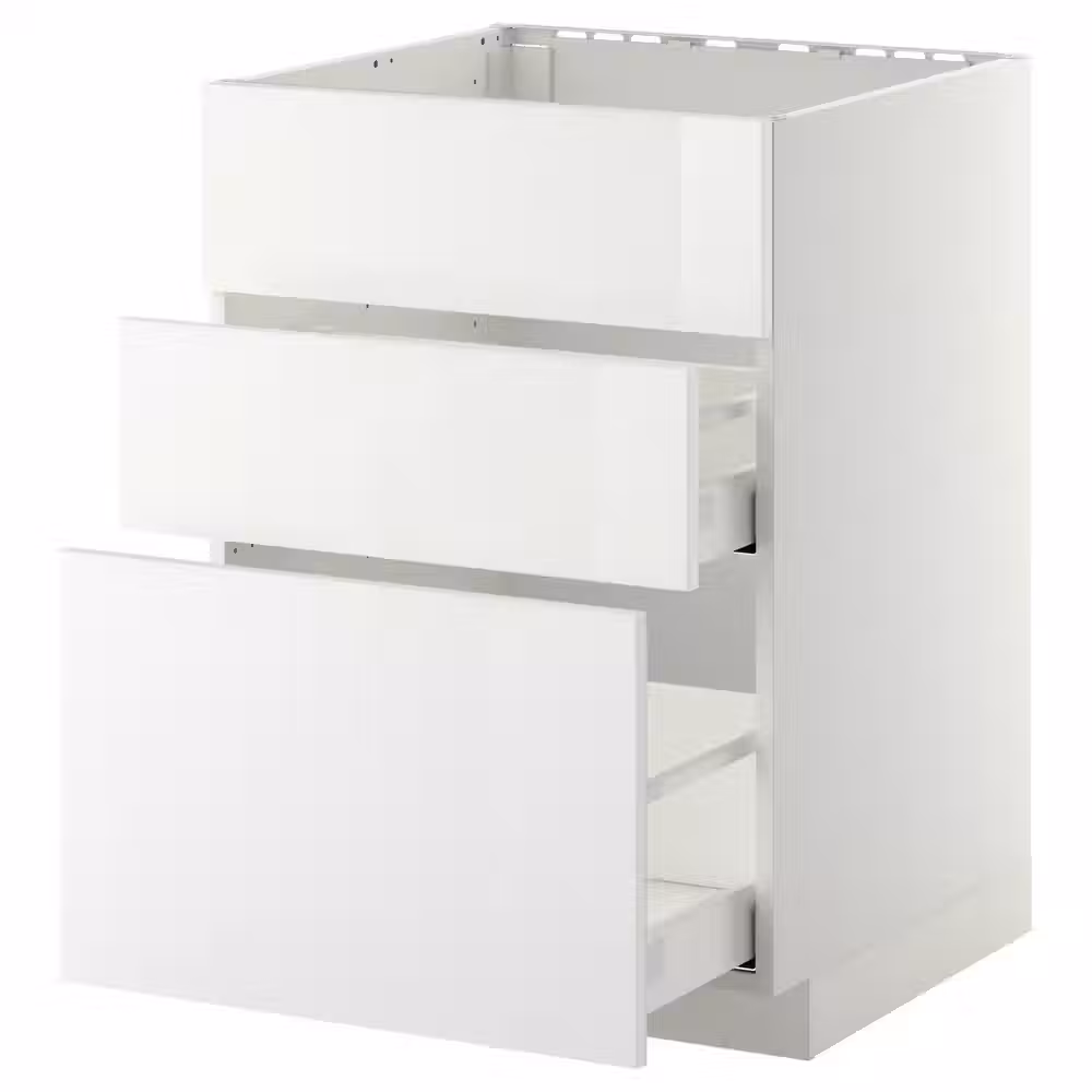 METOD / MAXIMERA Напольн шк п-мойку+3фрнт пнл/2ящ - фото 1