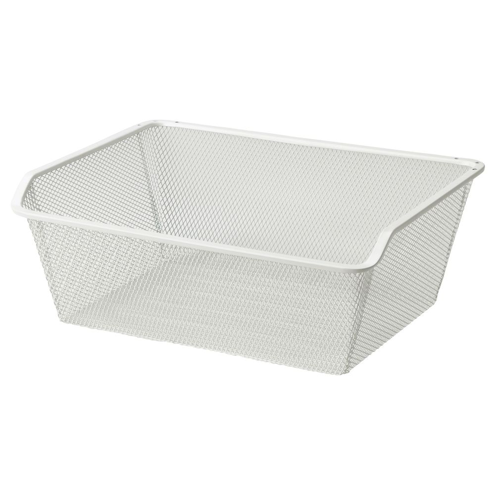 Сетчатая корзина, белый 50x35 см IKEA KOMPLEMENT КОМПЛИМЕНТ 404.014.92 - фото 1