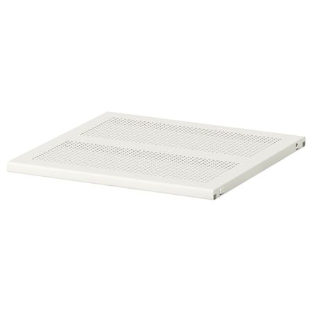 Полка, металлический белый 40x38 см IKEA АЛЬГОТ 903.795.06