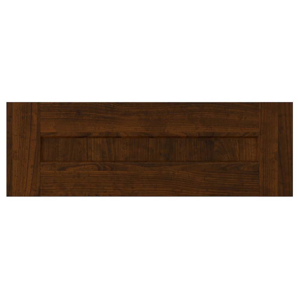 Фронтальная панель ящика, под дерево коричневый 60x20 см IKEA EDSERUM ЭДСЕРУМ 603.686.51 - фото 1