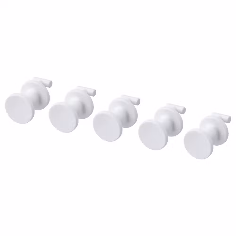 SKÅDIS Крючок - белый 19 мм - фото 1