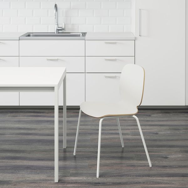 Стул, белый/Брур-Инге белый IKEA SVENBERTIL СВЕН-БЕРТИЛЬ 092.272.59 - фото 2