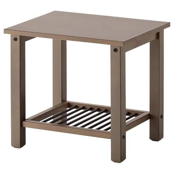 Тумба прикроватная, серо-коричневый 40x50 см IKEA RYKENE РИКЕНЕ 902.649.92 - схема-чертеж с размерами