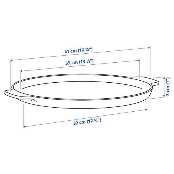 IKEA, дополнительный ракурс - схема-чертеж с размерами