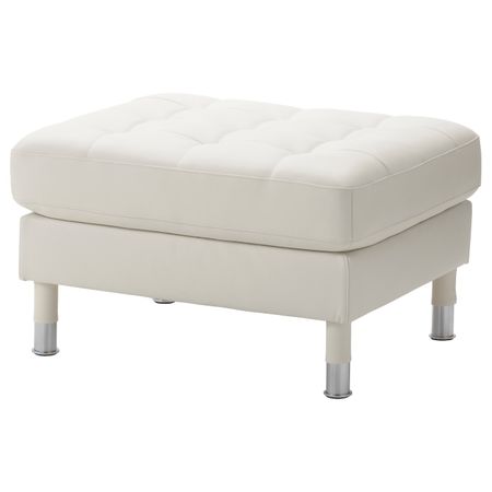 Табурет для ног, Гранн/Бумстад белый, металл IKEA LANDSKRONA ЛАНДСКРУНА 692.488.95