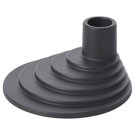 Подсвечник, темно-серый 5 см IKEA ЮППЕРЛИГ 103.474.30