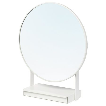 Зеркало настольное, белый, 79 см IKEA ВЕННЕСЛА 803.982.61
