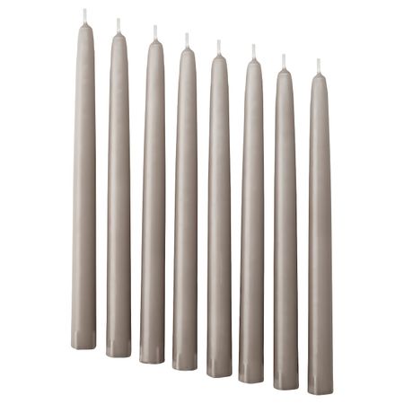 Неароматическая свеча, бежевый 25 см IKEA KLOKHET КЛОКХЕТ 804.967.61