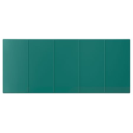 Фронтальная панель ящика ХАЛЛСТАВИК, сине-зеленый (60x26 см)