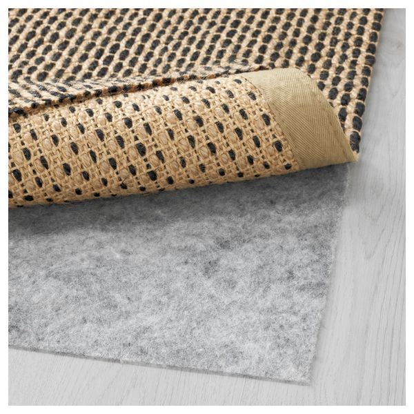 Ковер, безворсовый САТТРУП, неокрашенный (180x224 см) - схема-чертеж с размерами